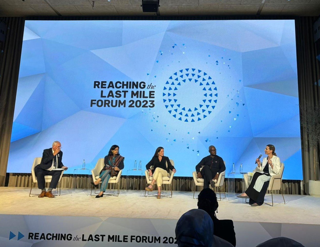 Panellists on stage at RLMF