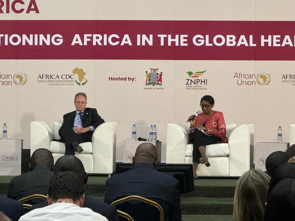 Dr Matshidiso Moeti at CPHIA session Pandemic Preparedness and Resilient Financing Mechanisms for Africa